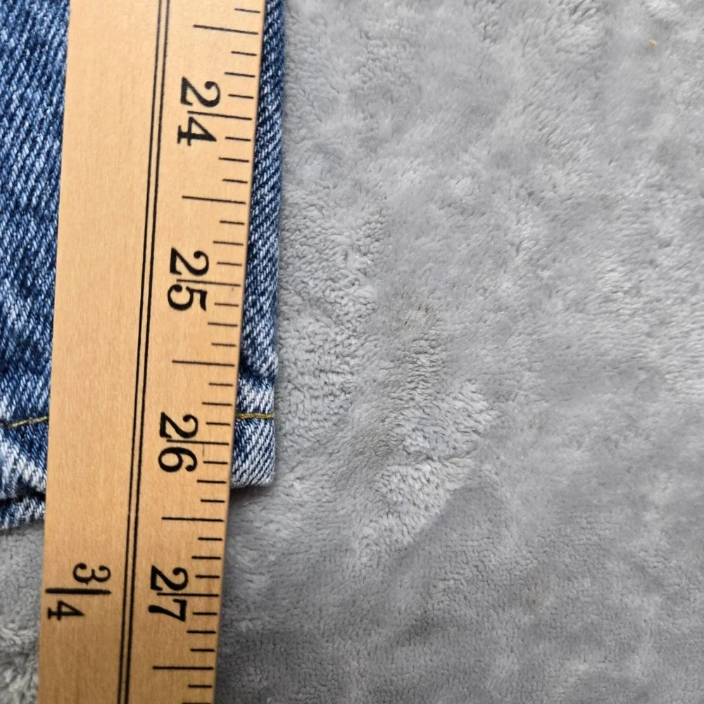 Lee Riders Vintage High Waisted Mom‎ Jeans Medium Wash Blue Tapered Leg 39x26.5